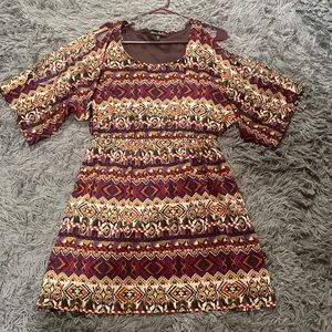 Open shoulder party dress